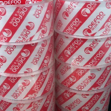 Defoo Wholesale Good Stickness Acrylic Super Clear Tape Bopp Packing Tape